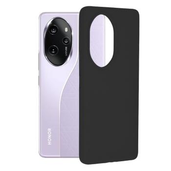 Techsuit Honor 100 Pro Silikónové puzdro Soft Case  KP29939 čierna