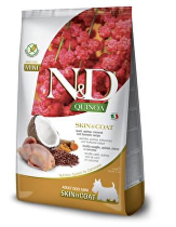 N&D Quinoa DOG Skin&Coat Quail Adult M/L 2,5kg