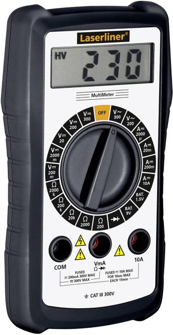 Laserliner MultiMeter ručný multimeter  digitálne/y  CAT III 300 V Displej (counts): 1999