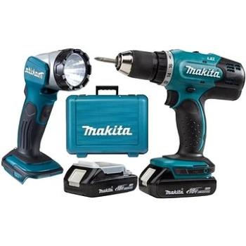 Makita DDF453SYEL 48 V 2× 1.5 Ah + Makita aku-svietitelná (88381839839)