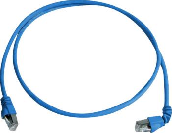 Telegärtner L00001A0159 RJ45 sieťové káble, prepojovacie káble CAT 6A S/FTP 2.00 m modrá samozhášavý, bez halogénov 1 ks