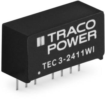 TracoPower TEC 3-1212WI DC / DC menič napätia, DPS 12 V/DC  250 mA 3 W Počet výstupov: 1 x