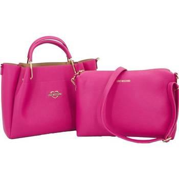 Love Moschino  Tašky JC4137PP1G BORSA PU  Ružová