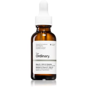 The Ordinary Aloe 2% + NAG 2% Solution upokojujúce sérum proti akné 30 ml