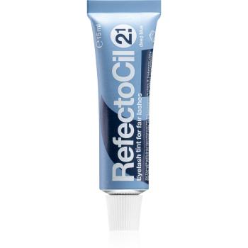 RefectoCil Eyelash and Eyebrow farba na obočie a mihalnice odtieň 2.1 Deep Blue 15 ml