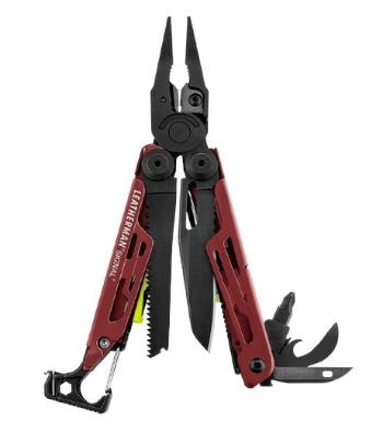 Leatherman multifunkčné kliešte signal crimson