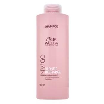 Wella Professionals Invigo Blonde Recharge Cool Blonde Shampoo šampón pre oživenie farby studených blond odtieňov 1000 ml