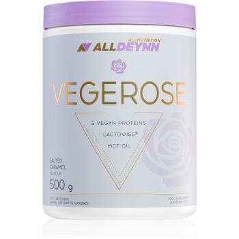 Allnutrition Alldeynn Vegerose vegánsky proteín príchuť Salted Caramel 500 g