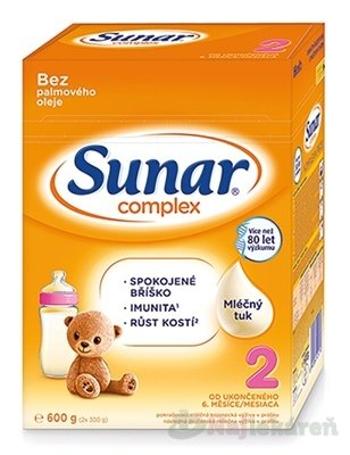 Sunar Complex 2 dojčenské mlieko 600g