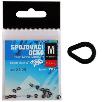 Giants fishing spojovacie očko pearl links 20 ks-medium (3 mm)