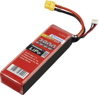 Conrad energy akupack Li-Pol 11.1 V 3800 mAh Počet článkov: 3 20 C SoftCase XT60