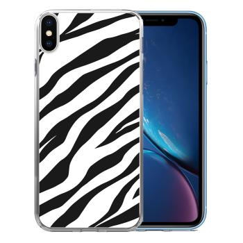 MY ART ochranný obal Apple iPhone X / XS  ZEBRA (049)