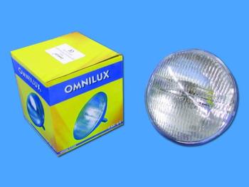 Omnilux Par-64 Lampe (Tungsten) halogénová efektová žiarovka  230 V GX16d 500 W biela stmievateľná