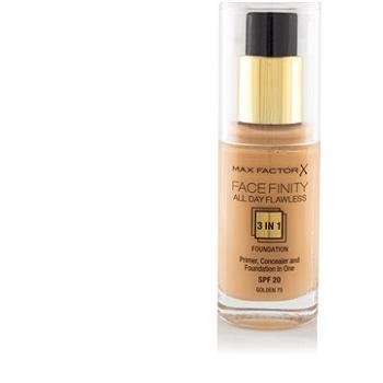 MAX FACTOR Facefinity 3 in 1 Foundation 75 Golden 30 ml (3614225851667)