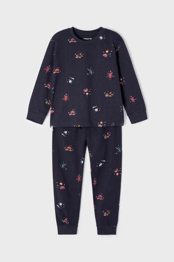 Detské pyžamo Mayoral tmavomodrá farba, vzorovaná