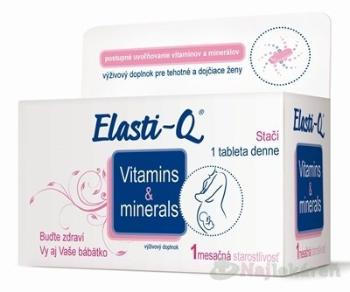 Elasti-Q Vitamins & Minerals s post.uvolňov.30 tabliet