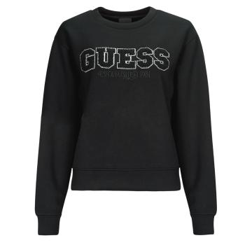 Guess  CN EMBELLISHED LOGO  Mikiny Čierna