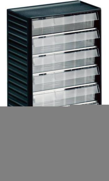 Treston 556-3 skladové oddelenie priehľadné   (š x v x h) 310 x 550 x 180 mm antracitovo sivá, priehľadná 1 ks