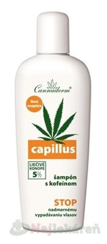 Cannaderm Capillus šampón s kofeínom proti vypadávaniu vlasov 150 ml