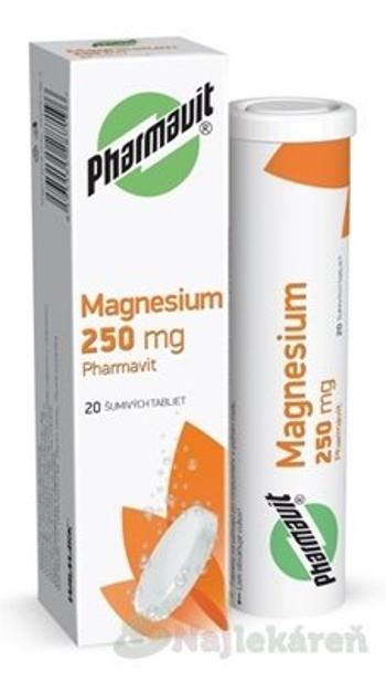 Magnesium 250mg Pharmavit tbl.eff.20x250mg