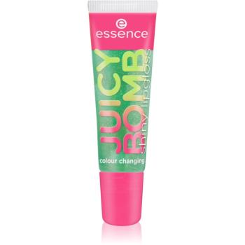 essence Juicy Bomb lesk na pery odtieň 107 Glowy Gummy/colour changing 10 ml