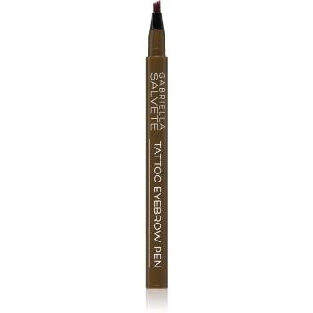 Gabriella Salvete Tattoo Eyebrow Pen fix na obočie odtieň 03 Dark Brown 0,28 g