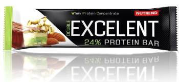 Tyčinka Double Excelent Protein Bar - Nutrend 85 g Mandle+pistácia