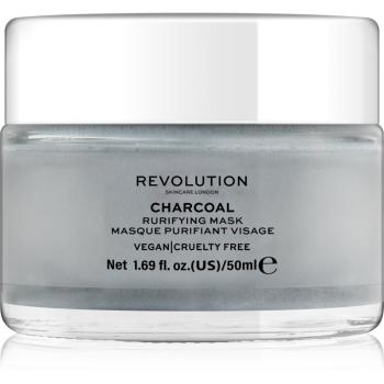 Revolution Skincare Purifying Charcoal čistiaca pleťová maska 50 ml