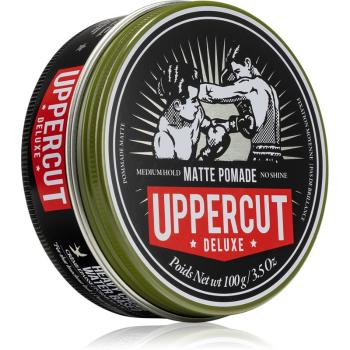 Uppercut Deluxe Matt Pomade matujúca pomáda na vlasy pre mužov 100 g