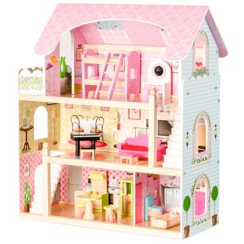 Drevený domček pre bábiky Rozprávková rezidencia  rezidencie Fairytale