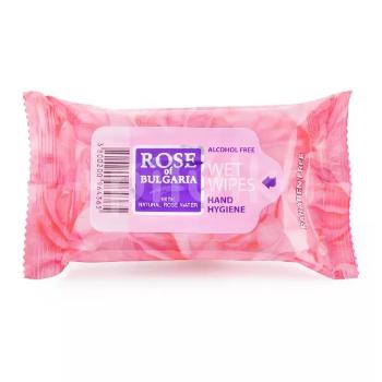 Vlhčené antibakteriálne obrúsky ROSE 15ks