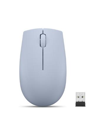 Lenovo myš 300 Wireless Compact (Frost Blue = svetlo modrá) s batériou