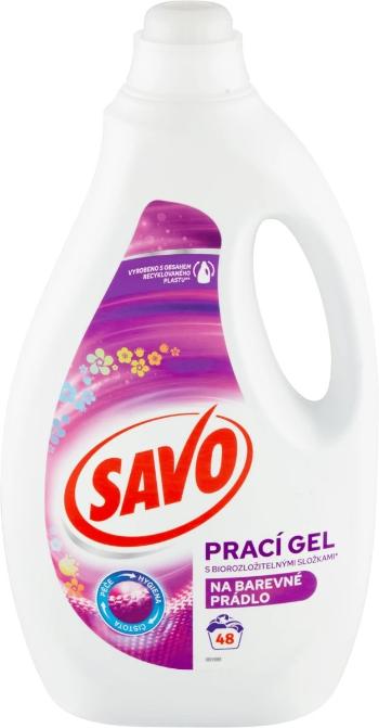 SAVO prací gél na farebné oblečeie 48 praní 2.4 l