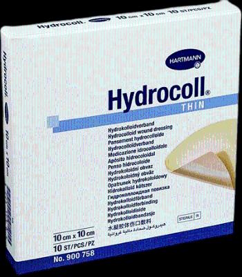 Hartmann Hydrocoll thin kompres hydrokoloidný tenký 10 ks