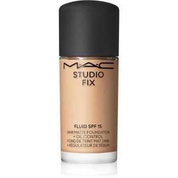 MAC Cosmetics Studio Fix Fluid SPF 15 24HR Matte Foundation + Oil Control Mini zmatňujúci make-up SPF 15 odtieň NW20 15 ml