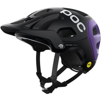 POC prilba Tectal Race MIPS Uranium Black/Sapphire Purple Metallic/Matt MED (7325549923829)