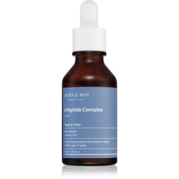 MARY & MAY 6 Peptide Complex intenzívne regeneračné sérum s protivráskovým účinkom 30 ml