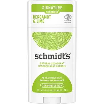 SCHMIDTS Signature Bergamot + limetka tuhý dezodorant 58 ml (8710522489833)