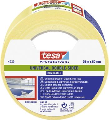 tesa UNIVERSAL REMOVABLE 04939-00003-11 Gaffer tape tesa® Professional biela (d x š) 25 m x 50 mm 1 ks