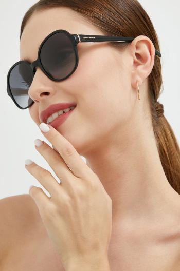 Slnečné okuliare Tommy Hilfiger dámske, čierna farba