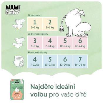 MUUMI Plienky jednorázové 6 Junior 12-24kg 36ks Baby