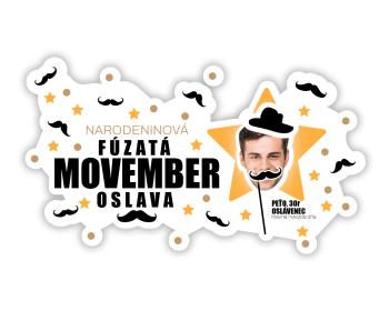 Personal Personalizovaná podložka pod tanier -  Movember