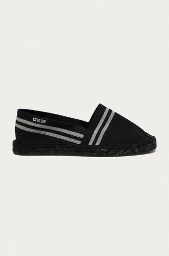 Espadrilky Big Star čierna farba