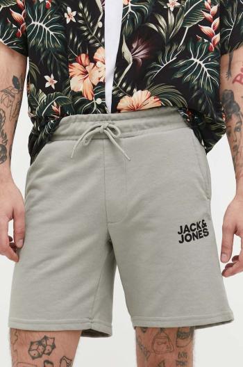 Šortky Jack & Jones JPSTNEWSOFT pánske, zelená farba