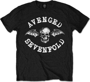 Avenged Sevenfold Tričko Classic Deathbat Black M