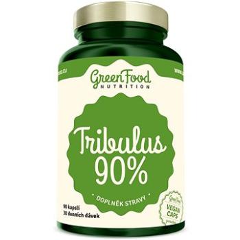 GreenFood Nutrition Tribulus 90 % 90 kapsúl (8594193921270) + ZDARMA Jód GreenFood Nutrition