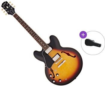 Epiphone ES-335 LH SET Vintage Sunburst Semiakustická gitara