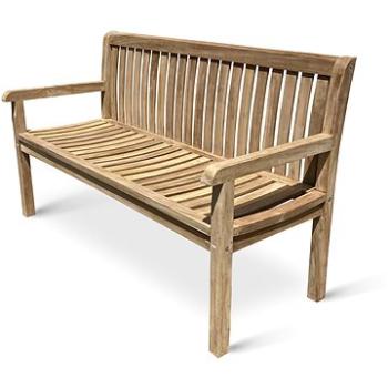 TEXIM Lavica záhradná KINGSBURY, teak 150 cm (8592301023021)