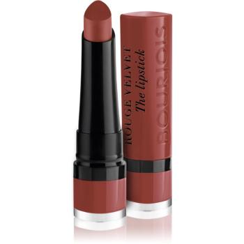 Bourjois Rouge Velvet The Lipstick matný rúž odtieň 24 Pari'sienne 2,4 g