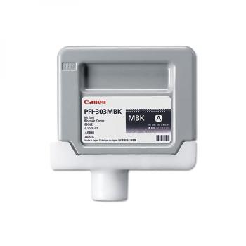 CANON PFI-303 MBK - originálna cartridge, matne čierna, 330ml